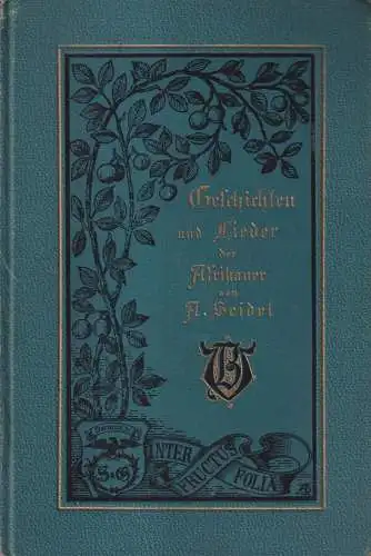 Buch: Geschichten und Lieder der Afrikaner. U. Seidel, ca. 1896, Bücherfreunde