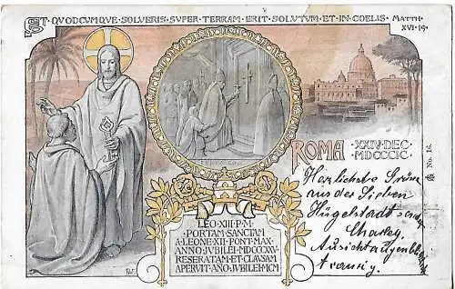 AK Roma ca. 1913, gebraucht, gut