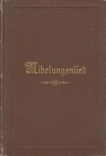 Buch: Das Nibelungenlied, H.A. Junghans, ca. 1900, Reclam, gebraucht, gut