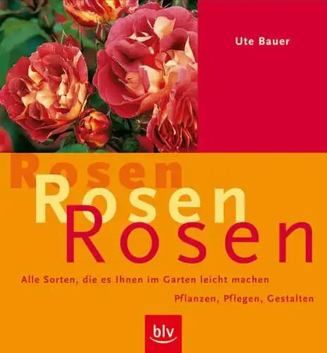 Buch: Rosen, Rosen, Rosen, Bauer, Ute, 2005, BLV Buchverlag, gebraucht, gut