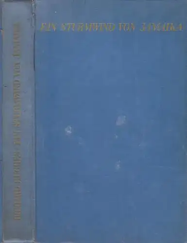 Buch: Ein Sturmwind von Jamaika, Hughes, Richard, 1931, Erich Reiss, Berlin