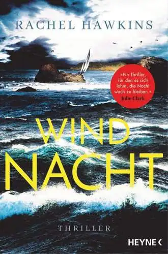 Buch: Windnacht, Hawkins, Rachel, 2023, Heyne, Thriller, gebraucht, sehr gut