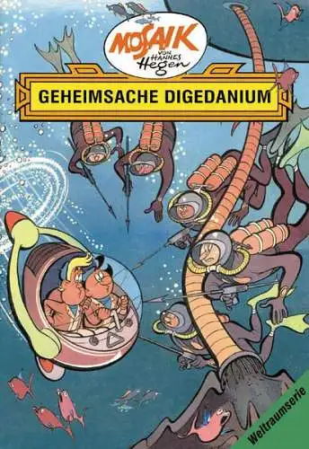 Comic: Geheimsache Digedanium, Hegen, Hannes, 2001, Junge Welt, Mosaik 3
