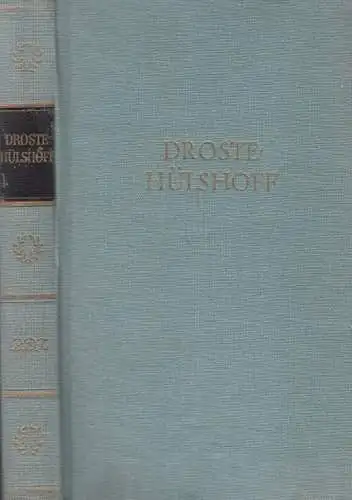 Buch: Droste-Hülshoffs Werke in einem Band, Droste-Hülshoff, Annette von. 1982