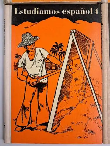 Buch: Estudiamos espanol 1-6, Gisela Domke, Volk und Wissen, um 1980, 6 Bände