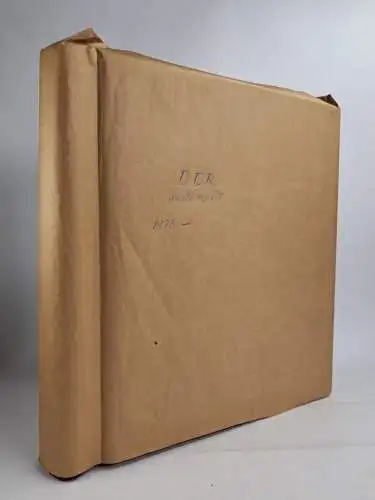 Schaubek Briefmarken Album Deutsche Demokratische Republik, DDR