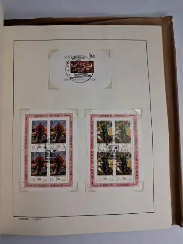 Schaubek Briefmarken Album Deutsche Demokratische Republik, DDR