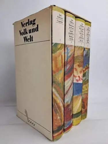 Buch: Juri Trifonow - Ausgewählte Werke Band 1-4, Verlag Volk und Welt, 4 Bände