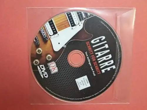 Buch: Gitarre Schritt für Schritt, 2011, Dorling Kindersley Verlag, OHNE DVD