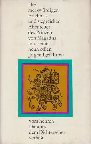 Buch: Die merkwürdigen Elebnisse und siegreichen Abenteuer des Prinzen... Dandin