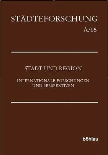 Buch: Stadt und Region, Duchhardt, Heinz, 2005, Böhlau, gebraucht, sehr gut