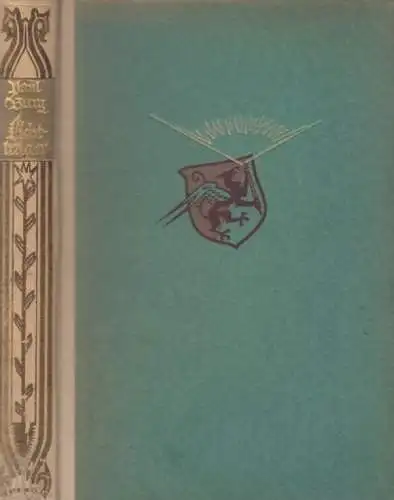 Buch: Lichtträger, Burg, Paul. 1925, Verlag Max Koch, gebraucht, gut
