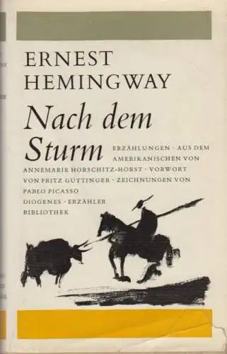 Buch: Nach dem Sturm, Hemingway, Ernest. 1950, Diogenes Verlag, gebraucht, gut