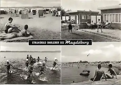 AK Strandbad Barleber See Magdeburg. ca. 1973, gebraucht, gut