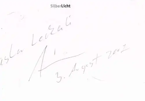Buch: SilberLicht, El Dib, Amin, 2007, ex pose Verlag, signiert, sehr gut