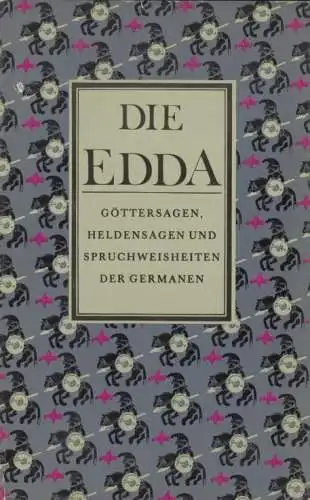 Buch: Die Edda, Simrock, Karl. 1987, Verlag Neues Leben, gebraucht, gut