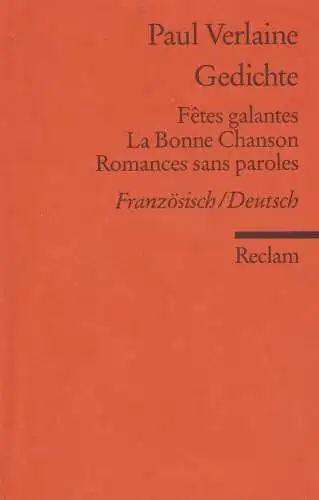 Buch: Gedichte, Verlaine, Paul, 2006, Philipp Reclam Verlag, sehr gut