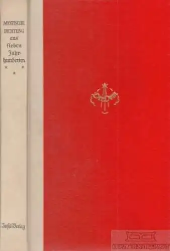 Buch: Mystische Dichtung aus sieben Jahrhunderten, Schulze-Maizier, Friedrich