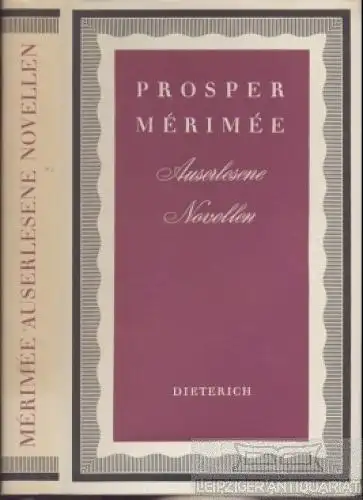 Sammlung Dieterich 134, Auserlesene Novellen, Merimee, Prosper. 1977