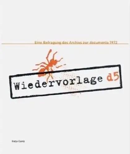 Ausstellungskatalog: Wiedervorlage d5, Scharf, 2001, Hatje Cantz, Documenta 1972