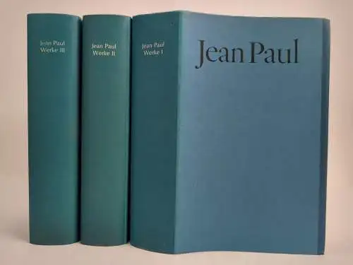 Buch: Jean Paul - Werke in drei Bänden, Buchclub Ex Libris, 3 Bände