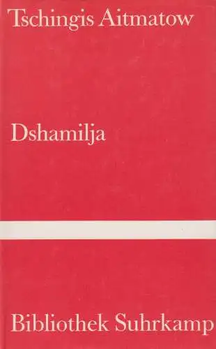 Buch: Dshamilja, Aitmatow, Tschingis, 1980, Suhrkamp, Erzählung, gerbaucht