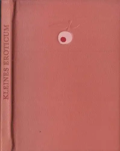 Buch: Kleines Eroticum, Becker, Werner. 1983, Eulenspiegel Verlag