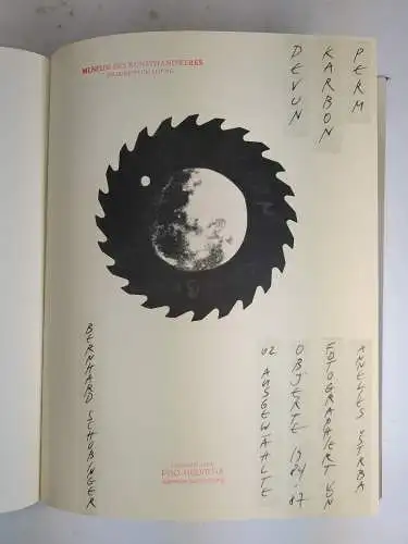 Buch: Bernhard Schobinger. Devon, Karbon, Perm. 62 ausgewählte Objekte 1984-1987