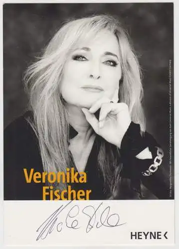 Autogrammkarte: Veronika Fischer, signiert!, Original Autogramm, Musik