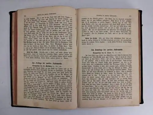 Buch: Christkatholische Handpostille- oder Unterrichts-und Erbauungsbuch, 1896