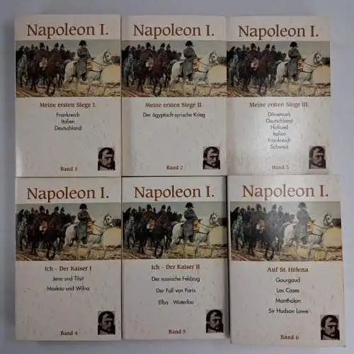 Buch: Napoleon I. - Mein Leben, Gesamtausgabe der Autobiographie, Mundus, 6 Bde