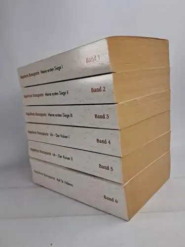 Buch: Napoleon I. - Mein Leben, Gesamtausgabe der Autobiographie, Mundus, 6 Bde