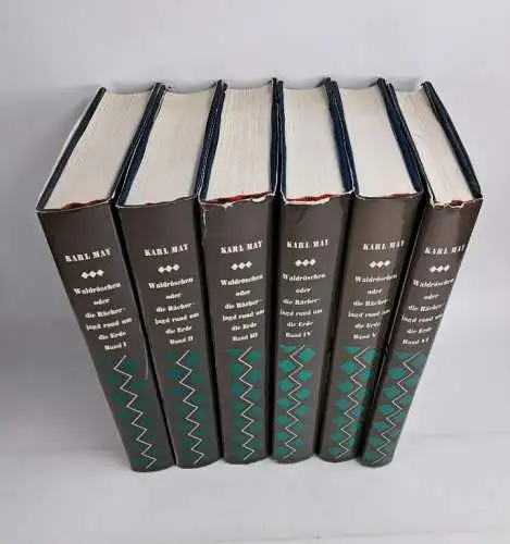 Buch: Waldröschen oder die Rächerjagd rund um die Erde 1-6 (komplett), Karl May