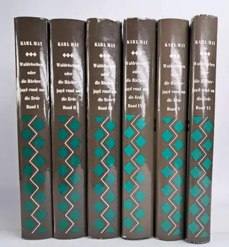 Buch: Waldröschen oder die Rächerjagd rund um die Erde 1-6 (komplett), Karl May