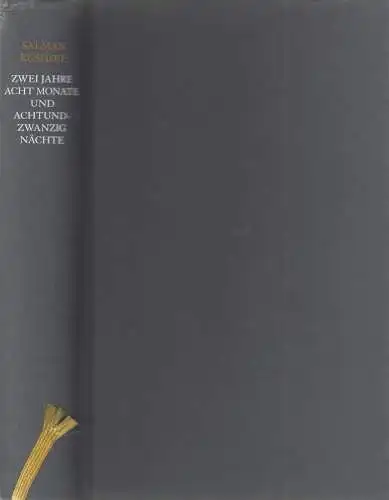 Buch: Zwei Jahre, acht Monate und achtundzwanzig Nächte. Rushdie, Salman, 2015