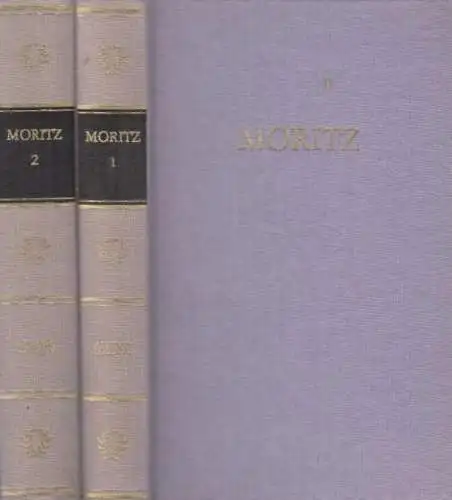 Buch: Werke in zwei Bänden, Moritz, Karl Philipp. 2 Bände, 1973, gebraucht, gut