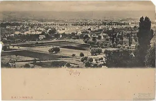 AK Vichy. ca. 1906, Postkarte. Ca. 1906, gebraucht, gut