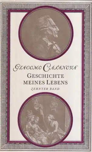 Buch: Geschichte meines Lebens Band 10, Casanova, Giacomo, 1987, Kiepenheuer