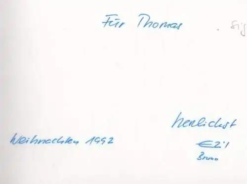 Buch: Bilder 1961 - 1991, Bührer, Bruno und Eric. 1992, Meier Verlag