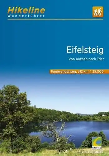 Buch: Fernwanderweg Eifelsteig, Von Aachen nach Trier, 2020, Verlag Esterbauer