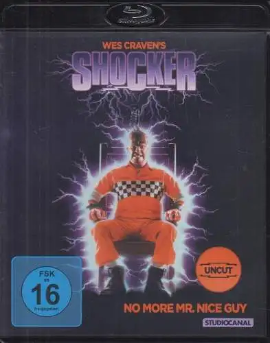 Blu-ray: Shocker. 2017, Wes Craven, Studiocanal, Horror, Film, Uncut