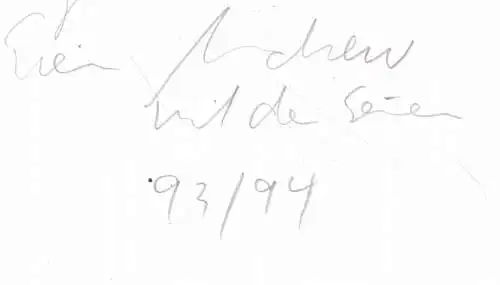 Ausstellungskatalog: Andreas Dress, Grafik Zeichnung Bild, signiert, sehr gut