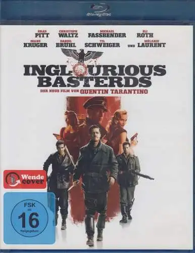 Blu-ray: Inglourious Basterds. 2009, Quentin Tarantino, Brad Pitt u.a. Universal