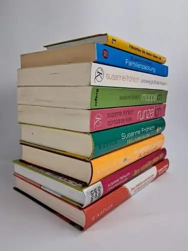 9 Bücher Susanne Fröhlich: Runzelich; Moppelich; Wundertüte; Aufgebügelt ...