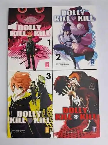Manga: Dolly Kill Kill 1-4, Yusuke Nomura & Yukiaki Kurando, Egmont, 4 Bände