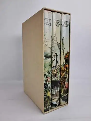 Buch: Die Abenteuer des Jan Kuna, genannt Marten, Janusz Meissner, 3 Bände