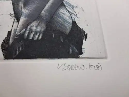 Buch: Bodo W. Klös - Werkverzeichnis der Radierungen. Inkl. Plakat & Radierung