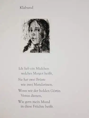 Buch: Bodo W. Klös - Werkverzeichnis der Radierungen. Inkl. Plakat & Radierung