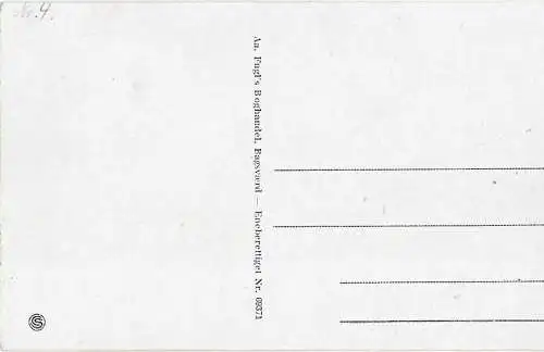 AK Kuranstalten Bagsvaerd. ca. 1930, Postkarte. Serien Nr, ca. 1930