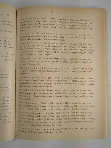 Buch: Aus der Geschichte von Grone, Ortsteil Göttingen, August Kage, 1973, Halm